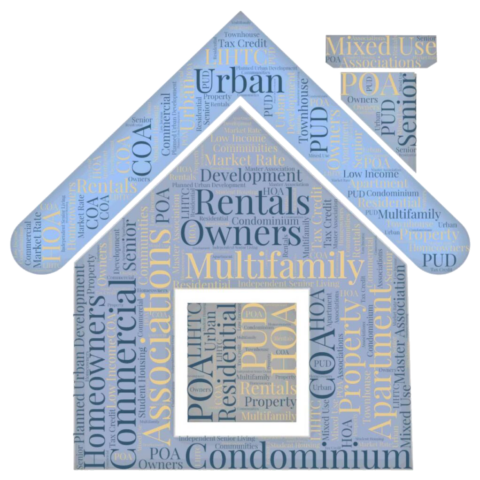 Property management word cloud graphic Property management word cloud graphic